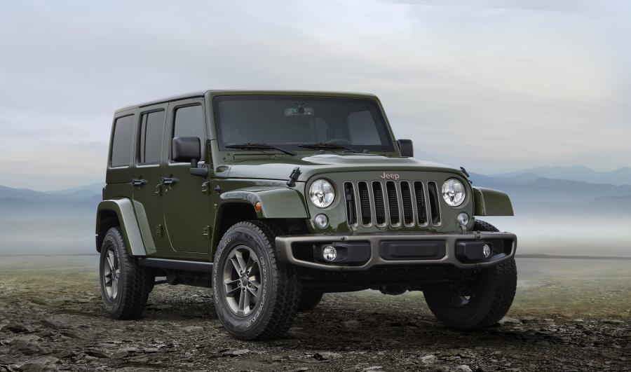 Jeep Wrangler Unlimited 75th Anniversary (NA) '2016